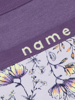 Name It Hipster 2p Purple Flower Noos