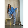 Hound Heart Printed Denim