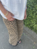 Phase Leopard Pants LW Wide Legs