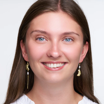 Pure By Nat Noelle Hook Earrings