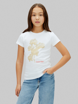 Calvin Klein Flower Slim T-shirt