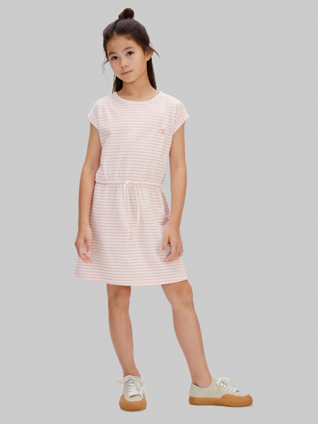 Calvin Klein Feeder Stripe Tee Dress