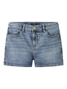 LMTD Bli Denim LW Flap Shorts